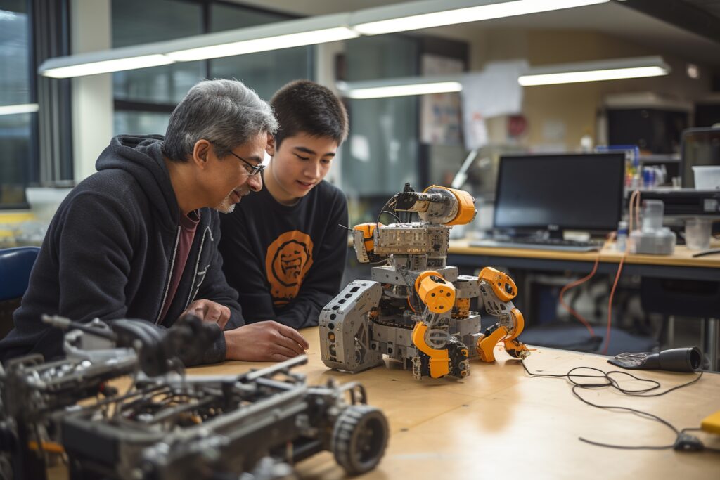 Understanding the JEE Mains Exam: Structure, Pattern, and Key Components 4 high school robotics club with students building 00363 02