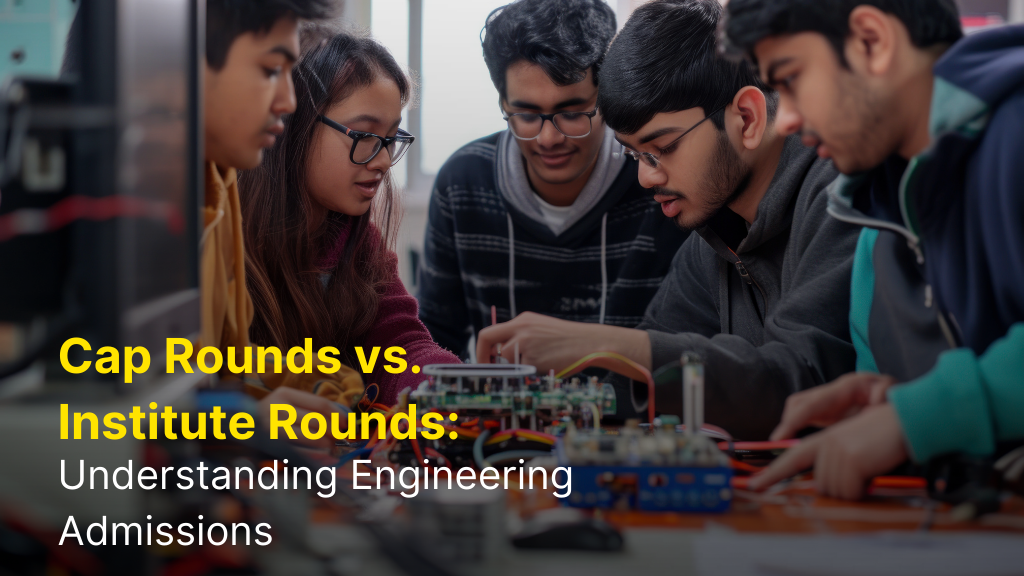 Cap Rounds vs. Institute Rounds: Understanding Engineering Admissions 3 Cap Rounds vs. Institute Rounds: Understanding Engineering Admissions