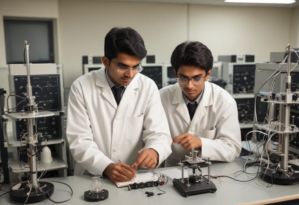 Overcoming Your Weakness in Physics: Effective Study Techniques and Tips 4 pikaso texttoimage indian student in physics lab