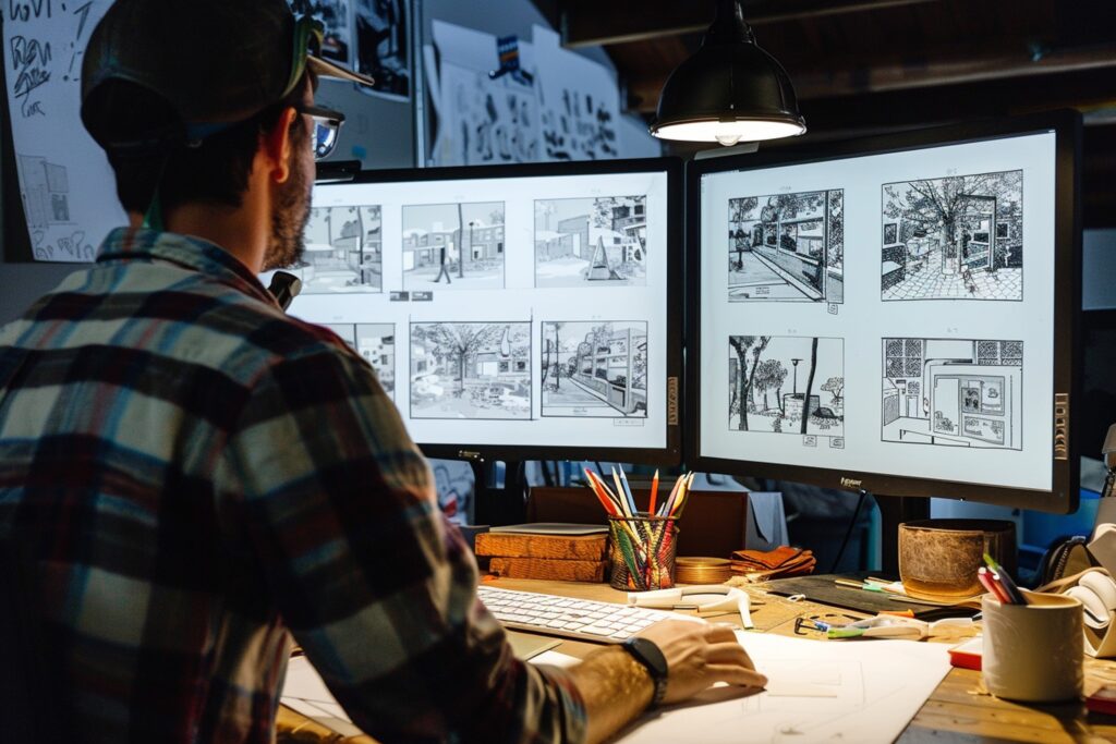 Architecture and Design: A Detailed Exploration of Essential Concepts and Practices 3 storyboarding essentials ar generative ai 1