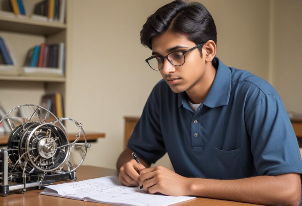 Overcoming Your Weakness in Physics: Effective Study Techniques and Tips 5 pikaso texttoimage indian student studying physics