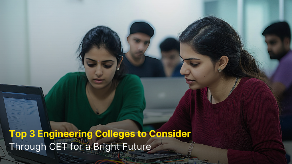 Top 3 Engineering Colleges to Consider Through CET for a Bright Future 3 Top Engineering Colleges
