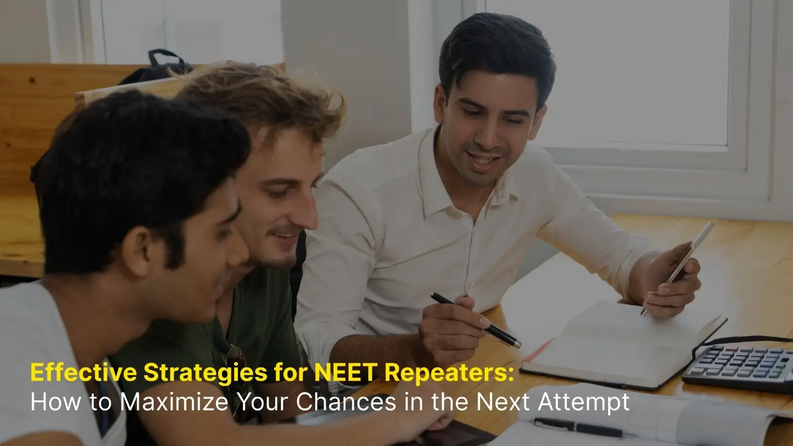 Effective Strategies for NEET Repeaters: How to Maximize Your Chances in the Next Attempt 1 Effective Strategies for NEET Repeaters