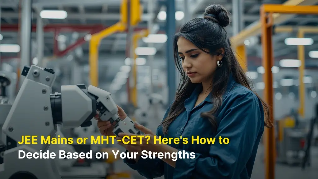 JEE Mains or MHT-CET? Here's How to Decide Based on Your Strengths 10 JEE Mains or MHT-CET? Here’s How to Decide Based on Your Strengths