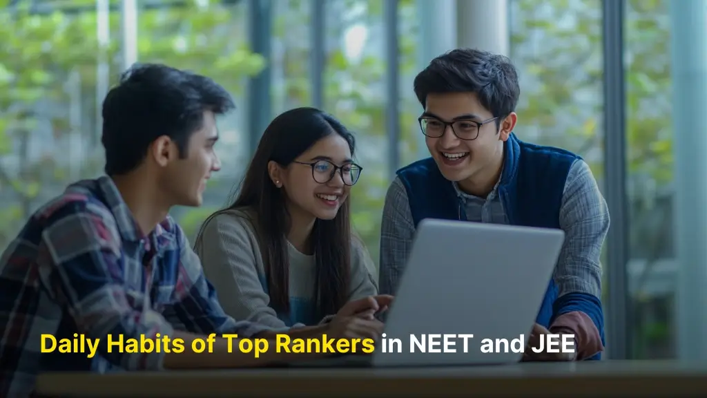 Daily Habits of Top Rankers in NEET and JEE 7 Daily Habits of Top Rankers in NEET and JEE