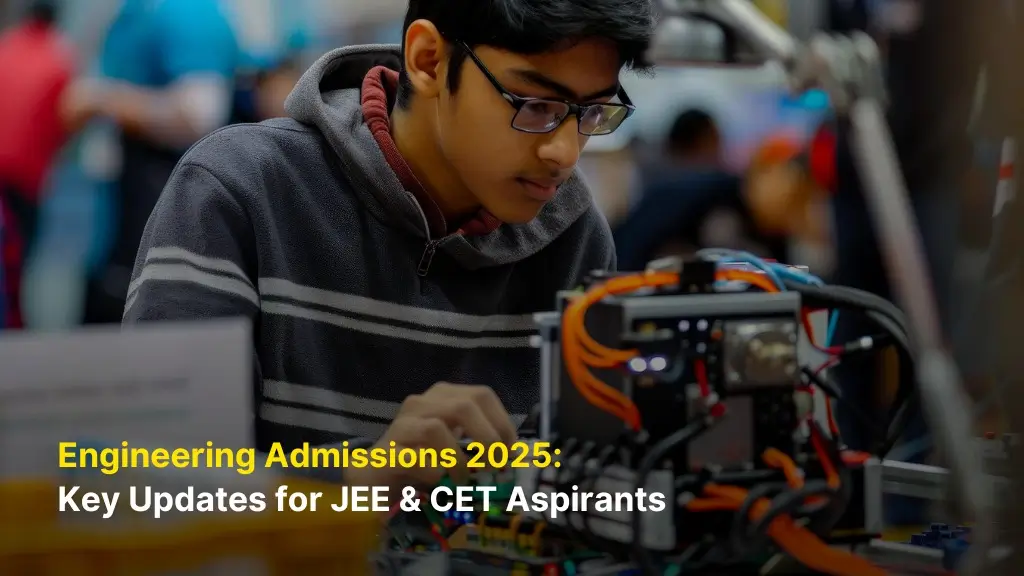 Engineering Admissions 2025: Key Updates for JEE & CET Aspirants 6 Engineering Admissions 2025: Key Updates for JEE & CET Aspirants
