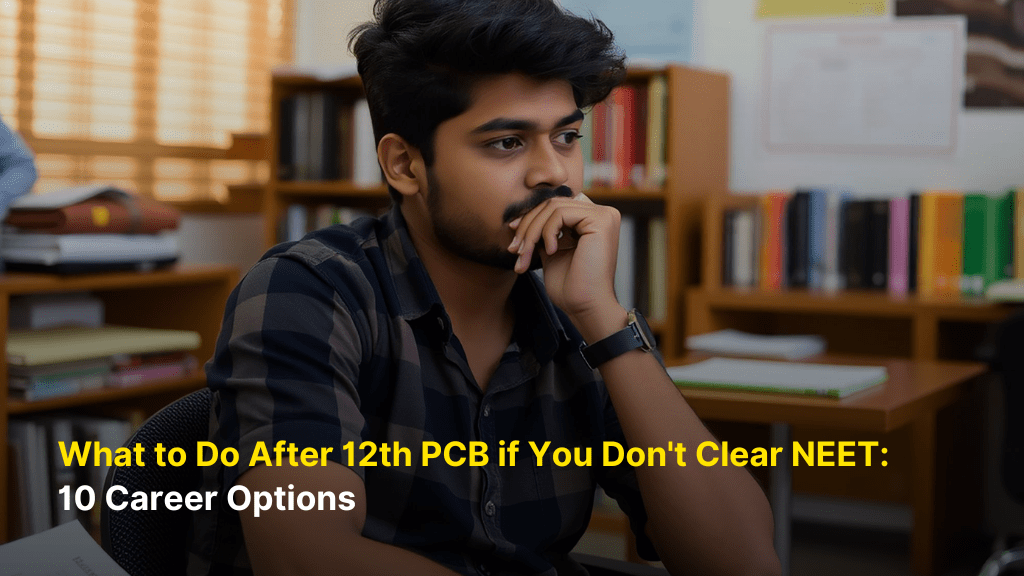 What to Do After 12th PCB if You Don't Clear NEET: 10 Career Options 5 What to Do After 12th PCB if You Don’t Clear NEET: 10 Career Options